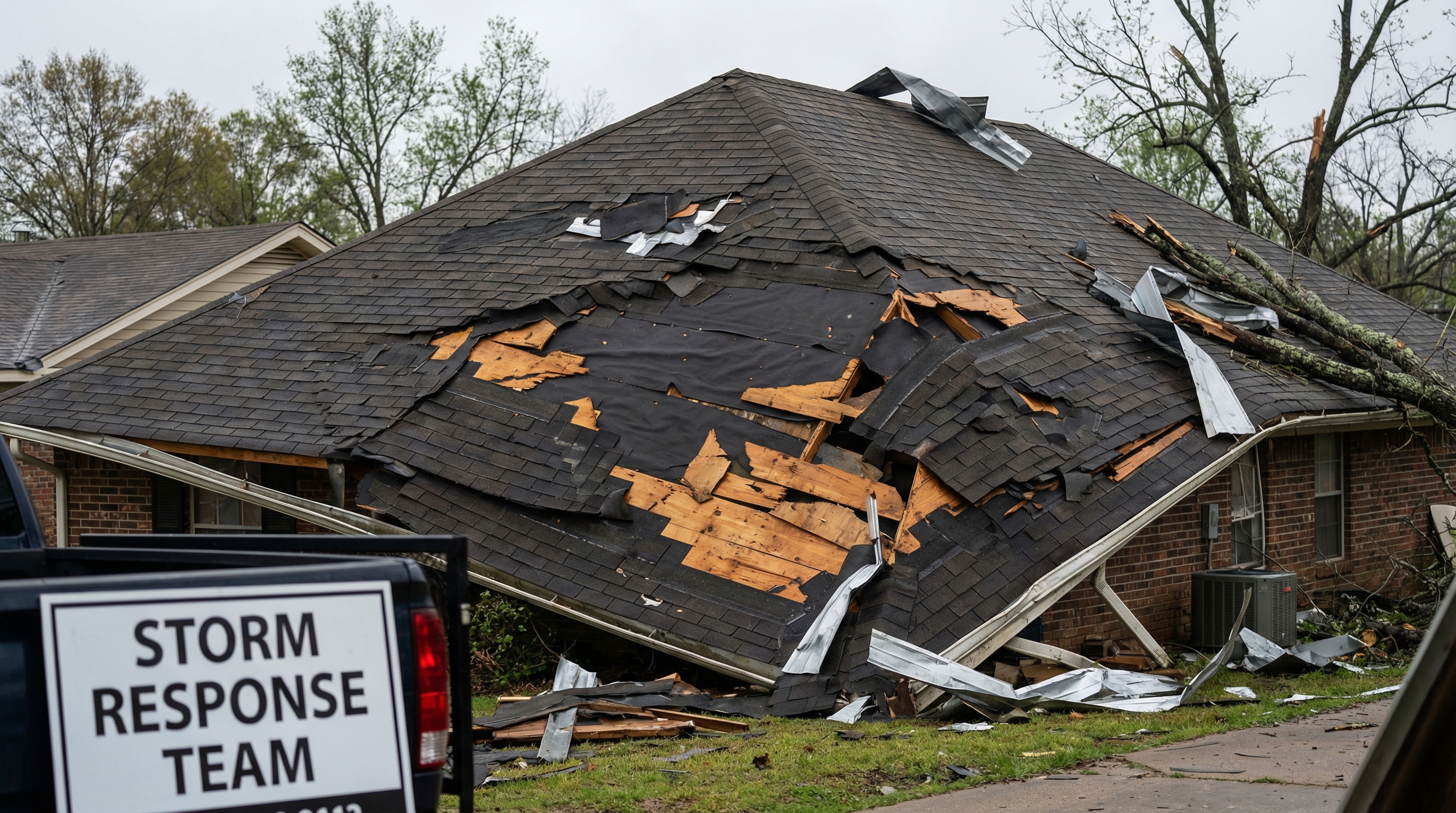 Wind Damage Restoration Pine Bluff